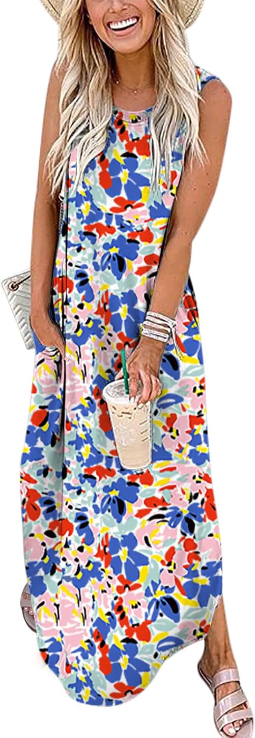 Stylish Women Summer Maxi Dress for Beach and Casual Outfits