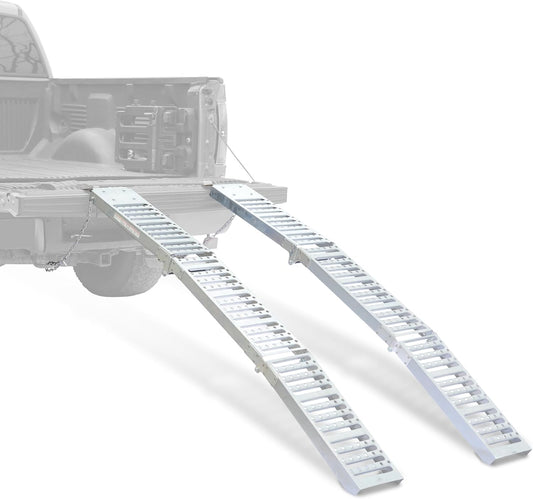 Rockland 72in Tri-Fold Steel Truck Ramps for Safe Loading
