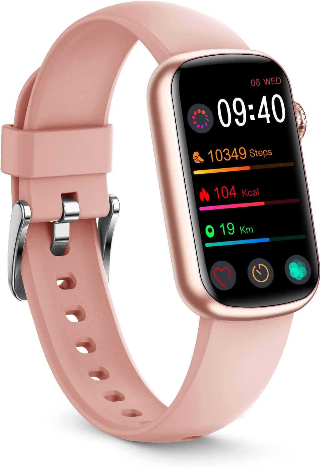 FITVII Slim Fitness Tracker: Monitor Health Anytime