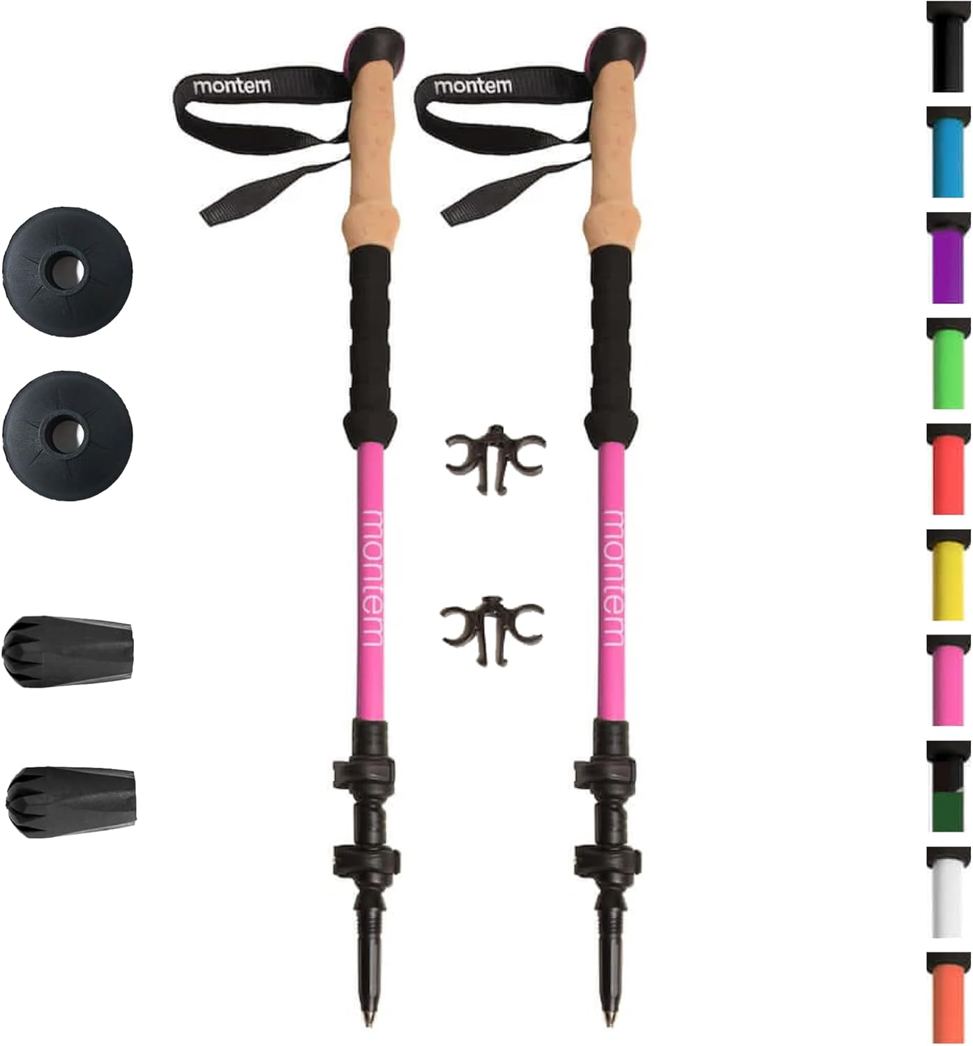 Montem Ultra Strong Trekking Poles - Lightweight & Durable