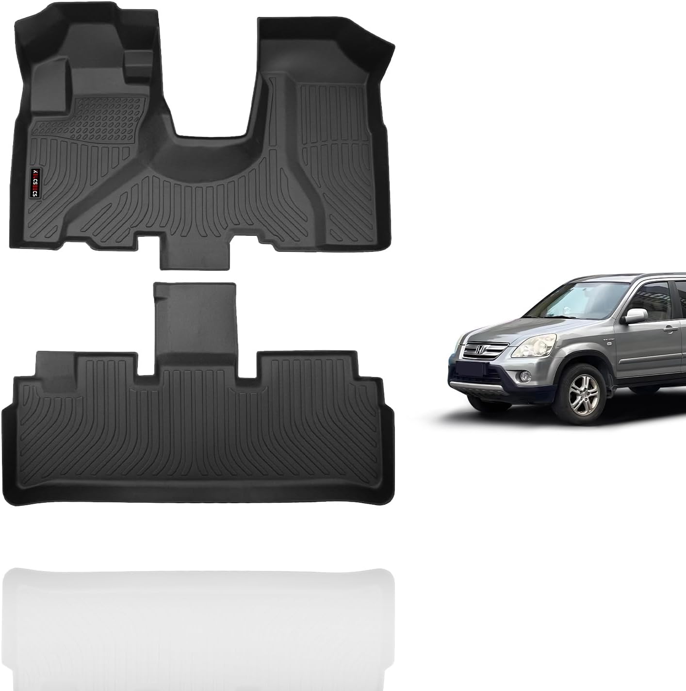 Custom All Weather Floor Mats for 2002-2006 Honda CR-V Vehicles