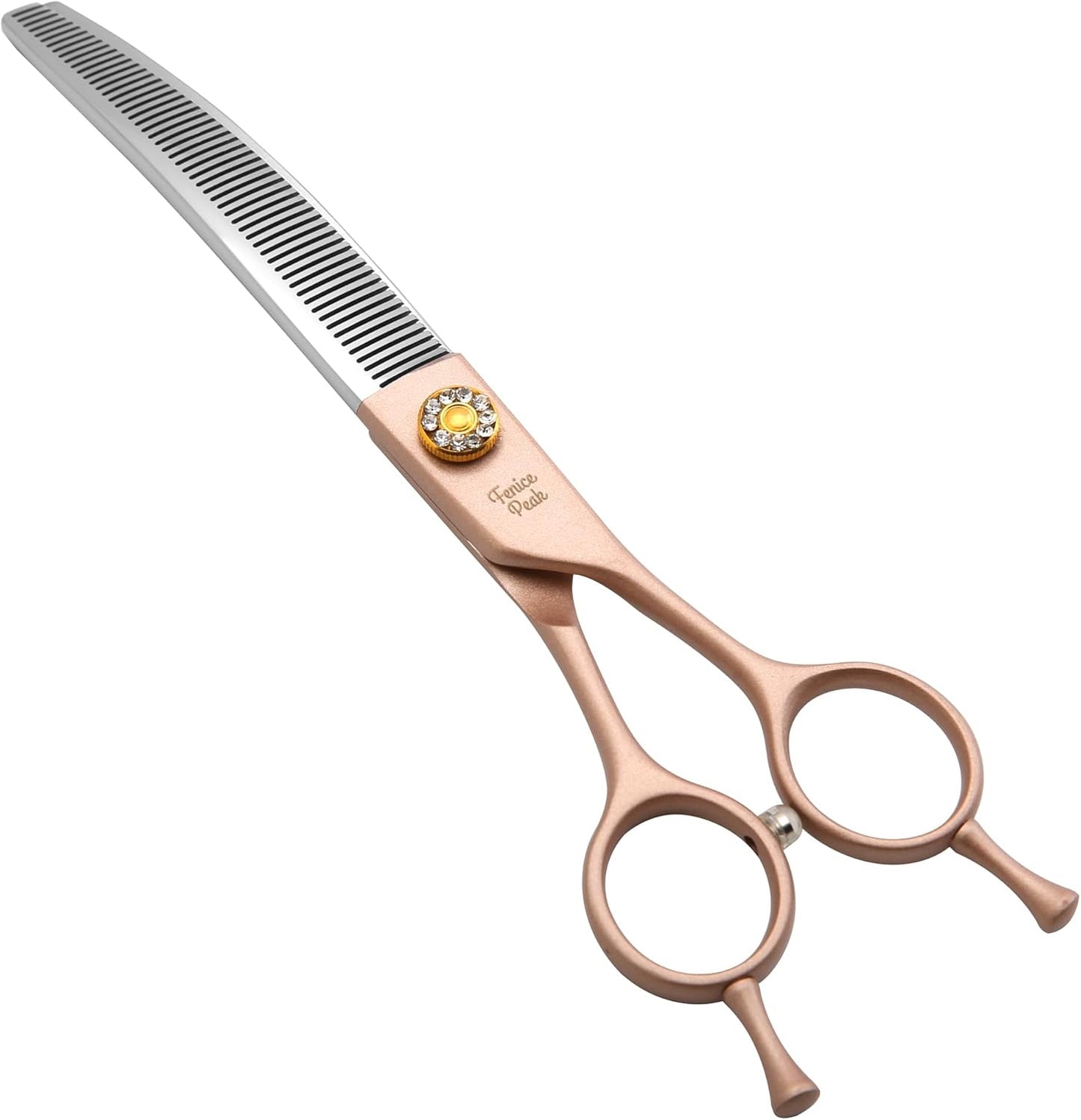 Fenice Peak Professional Curved Thinner Dog Grooming Scissors