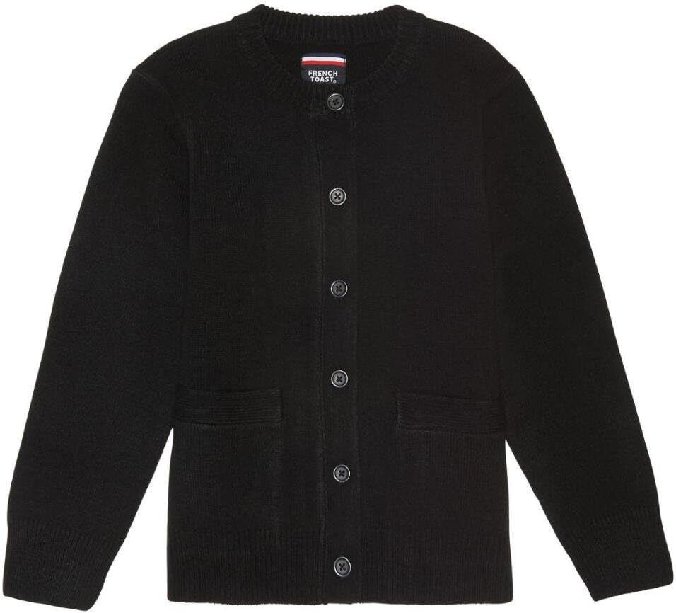 French Toast Girls' Anti-Pill Crew Neck Cardigan Sweater Review