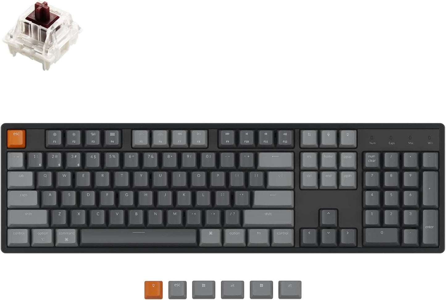 Keychron K10: Wireless Mechanical Gaming Keyboard