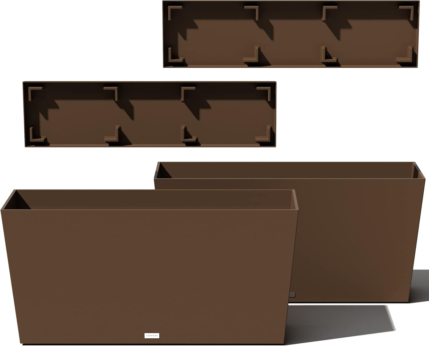 Veradek Midori Long Trough Planter Set for Stylish Gardening