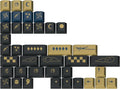 GMK Blue Samurai Custom Keycap Set - 39-Key Cherry Profile