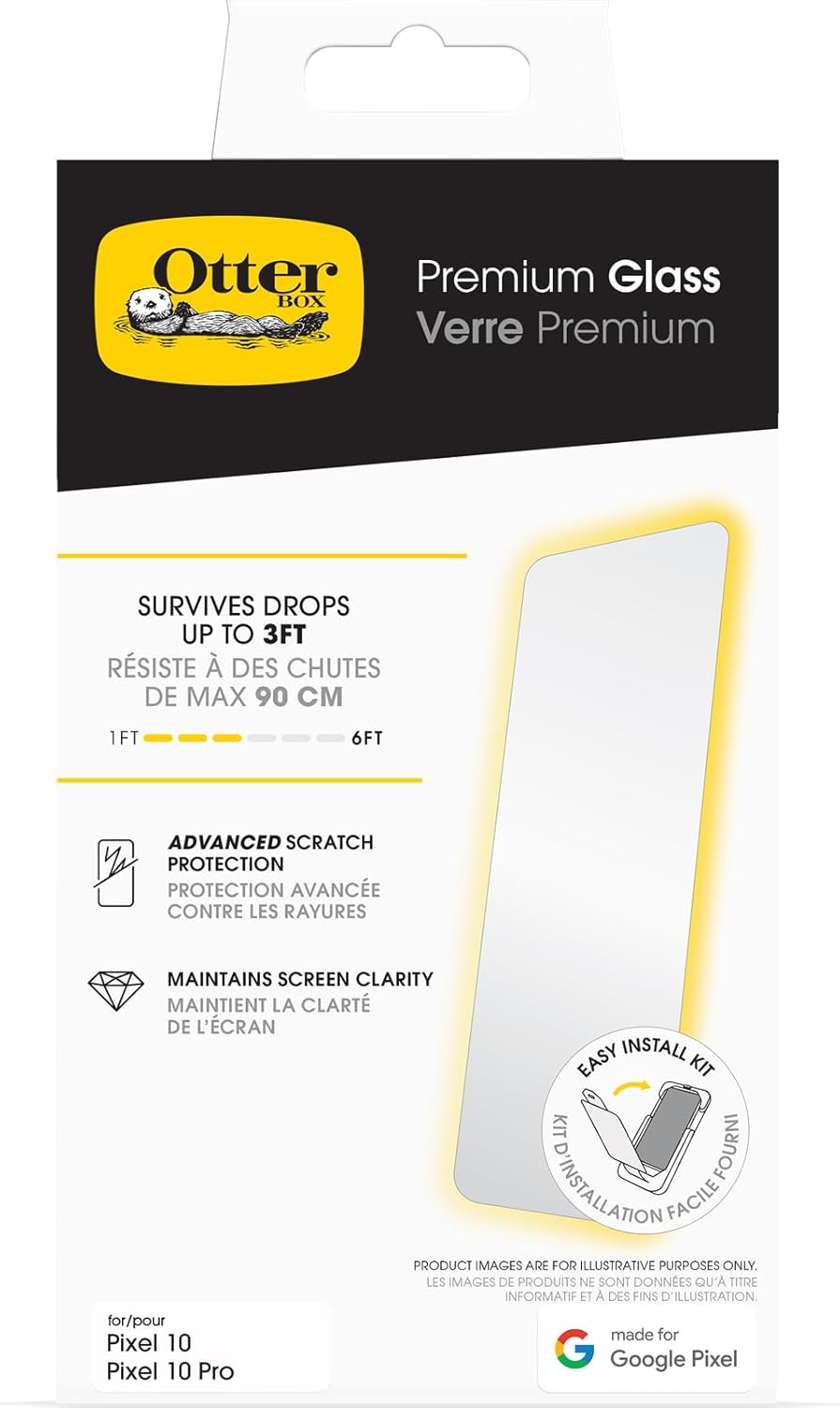 OtterBox Google Pixel 10 Premium Glass for Ultimate Protection