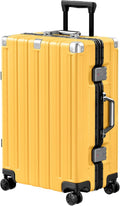 Krute Luggage 24 Inch Aluminum Frame Zipperless Suitcase Review