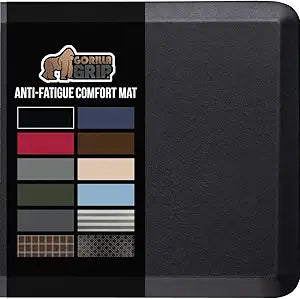 Gorilla Grip Anti Fatigue Standing Desk Mat for Comfort