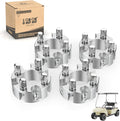 2 inch Golf Cart Wheel Spacers Kit with Lug Nuts - Adds 4 in Track