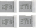 Kastar 4-Pack EN-EL14a Battery Replacement for Nikon Cameras - High