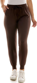 Zac & Rachel Women's Pull on Jogger Pant with Tie Front (Style SGYF)