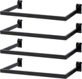 Slatwall U-Shaped Rectangular Tubing Hangrail 24x12 - Heavy-Duty