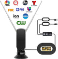 TV Antenna Indoor 360 Omni Directional Reception - Free 4K/8K HD