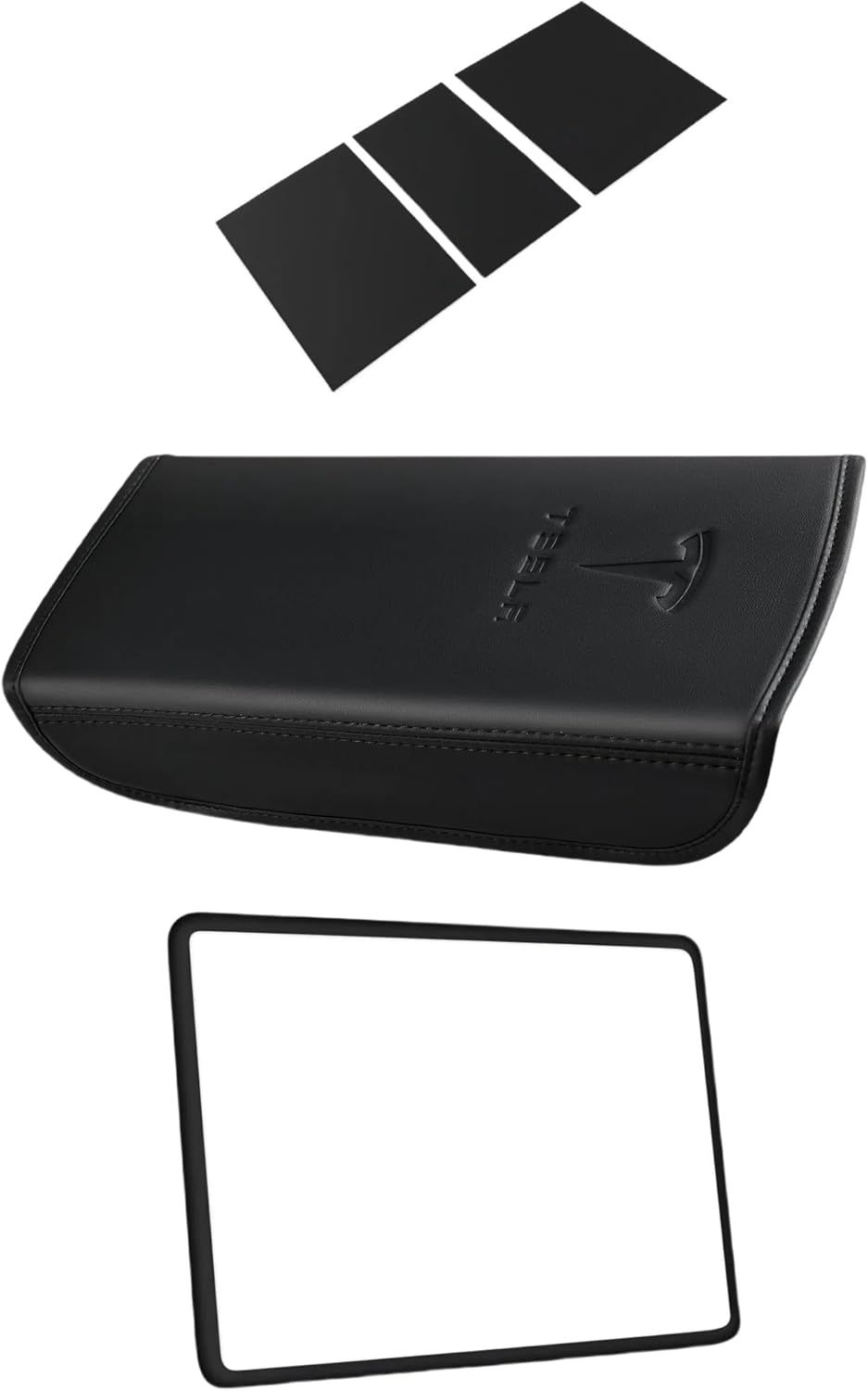 Center Console Cover 3Pcs for Tesla Model 3/Y Refresh 2024-2026