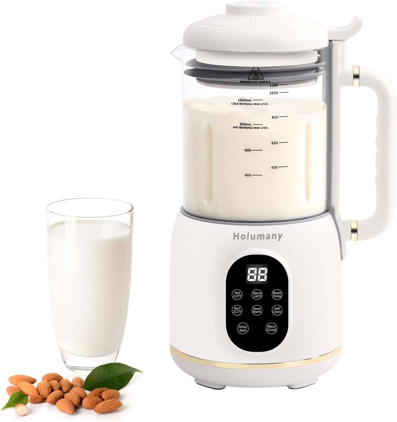 35oz Automatic Nut Milk Maker - Homemade Deliciousness!