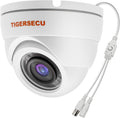 TIGERSECU 1080P Metal Wide Angle Dome Security Camera - Durable 4-in-1