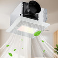 Bathroom Exhaust Fan with Light 110 CFM 1.0 Sone - Quiet Ventilation