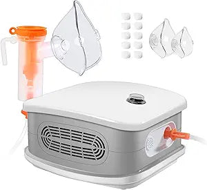 Portable Ultrasonic Nebulizer for Adults and Kids - Gray