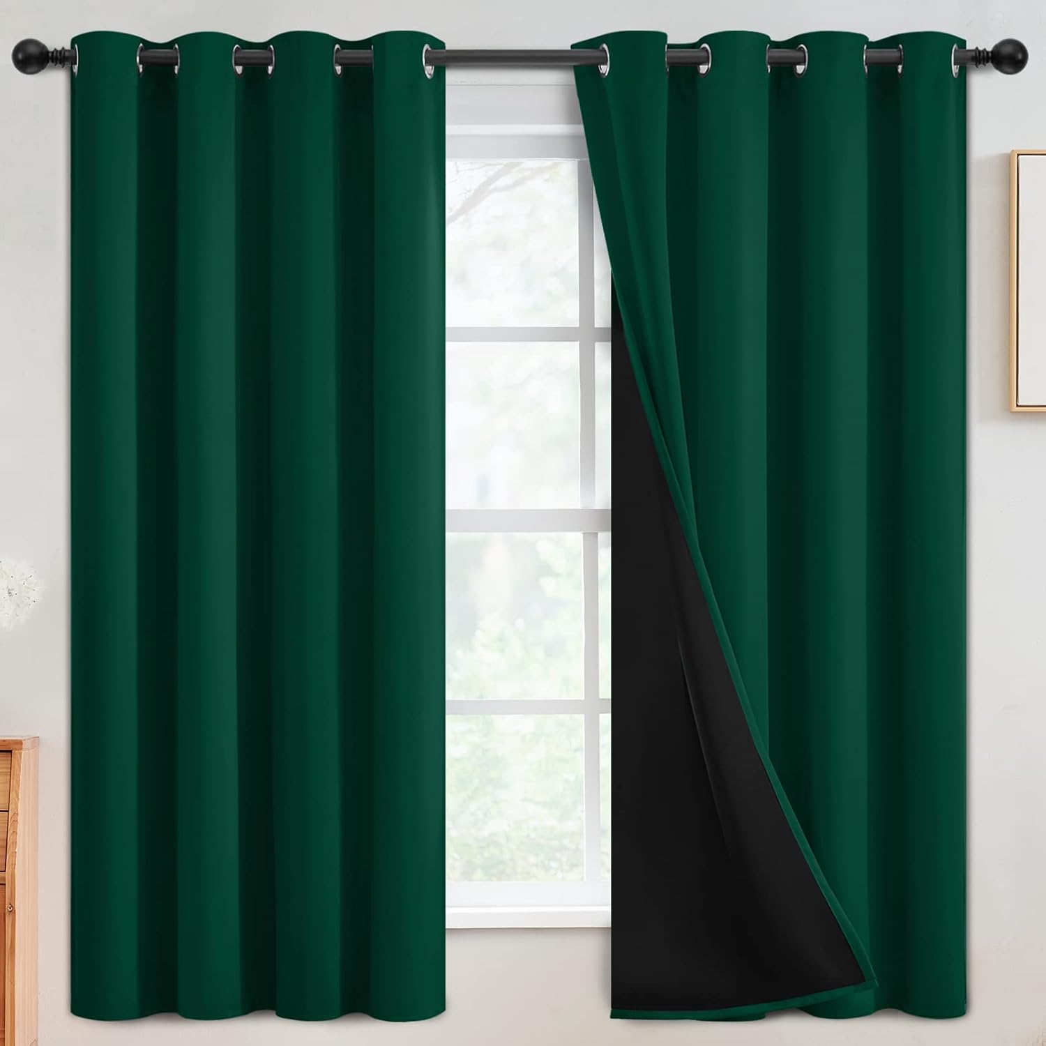 100% Blackout Curtains for Bedroom and Living Room by SimpleHome