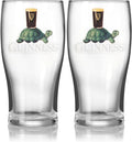 Guinness 20oz Tulip Pint Glass Twin Pack - Classic Gilroy Tortoise