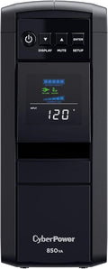 CyberPower CP850PFCLCD PFC Sinewave UPS System - Reliable AVR Backup
