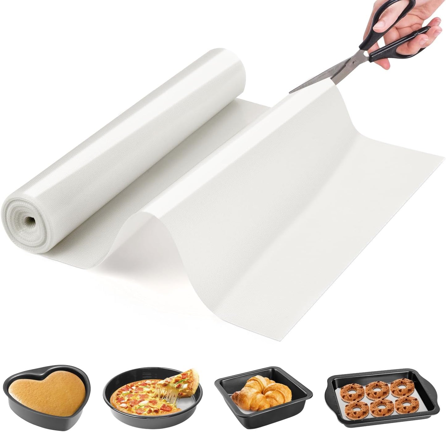 Cut to Size Silicone Baking Mat Roll - Non Stick Kitchen Essential