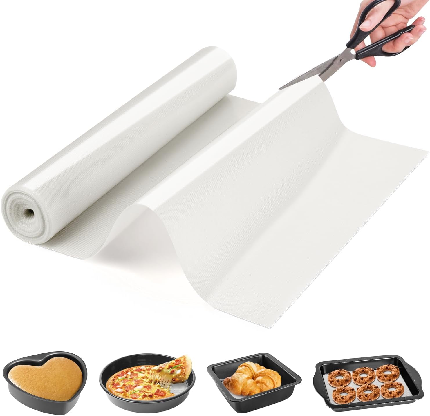 Cut to Size Silicone Baking Mat Roll - Non Stick Kitchen Essential