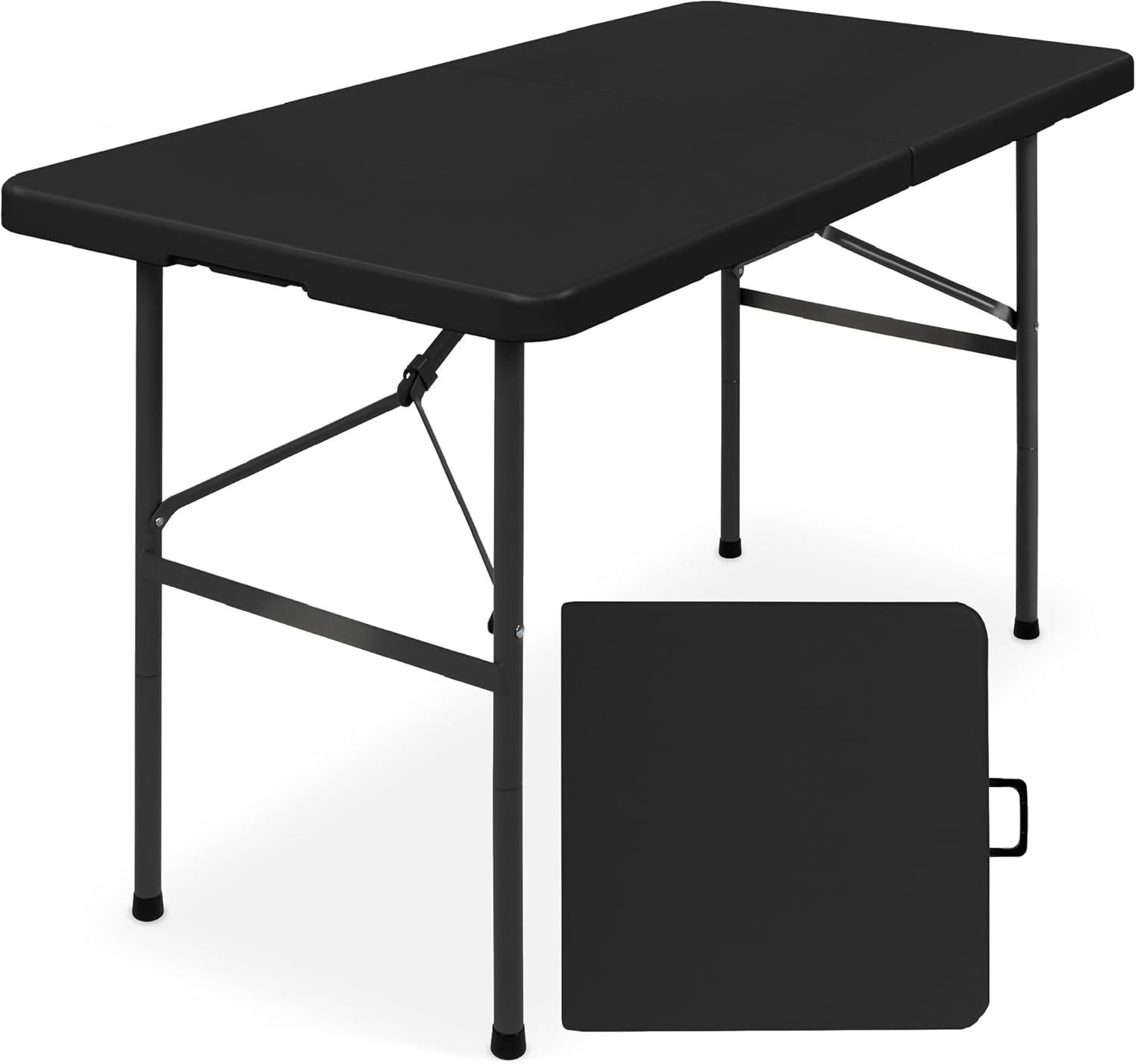 Best Choice Products 4ft Plastic Folding Table for Events
