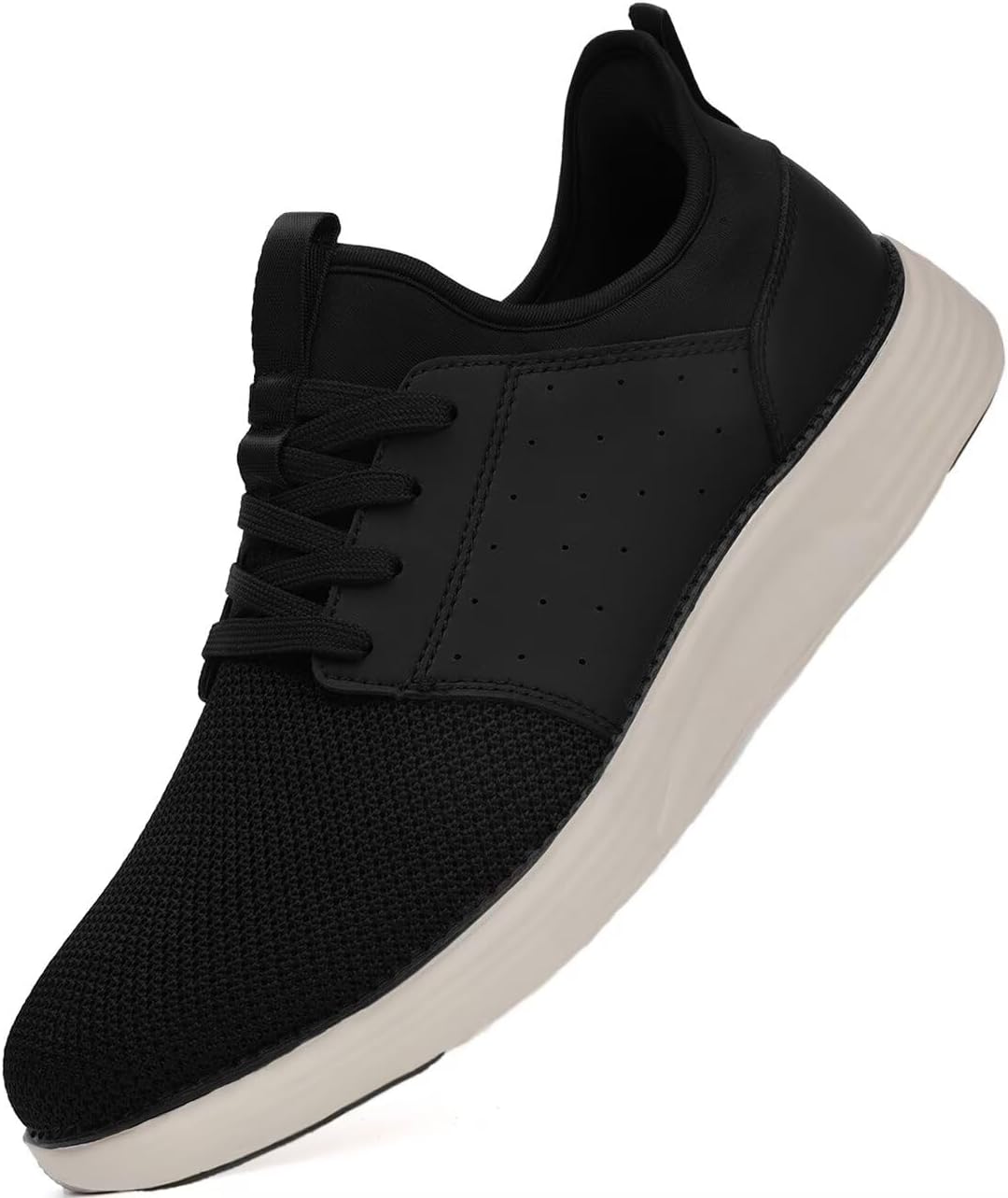 Men Casual Dress Shoes Lightweight Breathable Laceless Sneakers