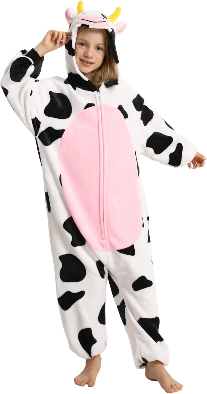 Unisex Kids Animal Oneise Pajamas for Halloween and Homewear