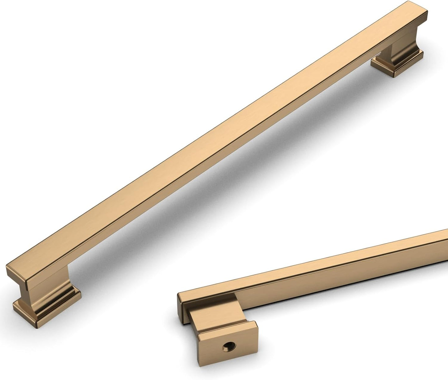 10 Inch Champagne Bronze Kitchen Cabinet Handles for Modern Homes