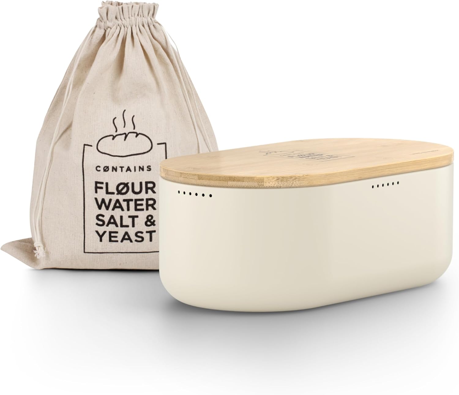 LARS NYSM Bread Box for Long Lasting Freshness and Style