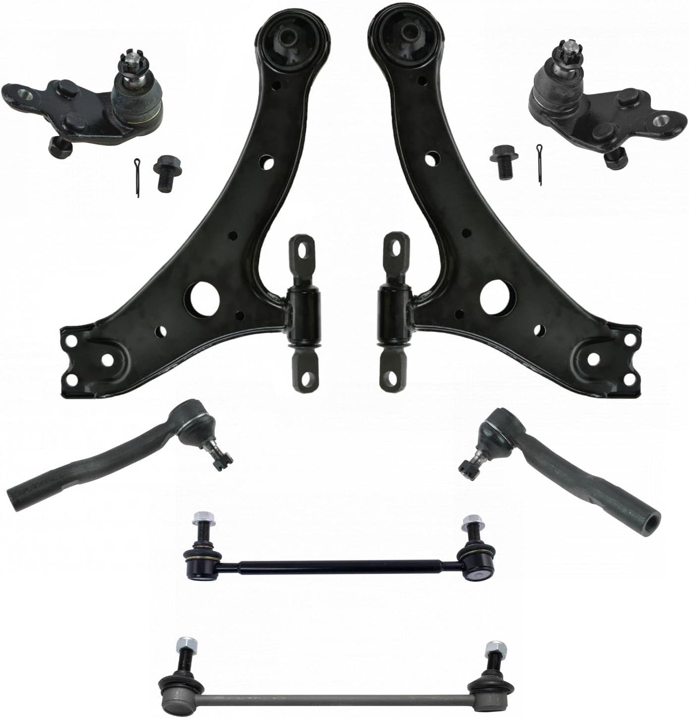 TRQ Front Steering Suspension Kit for 2010-2012 Lexus ES350