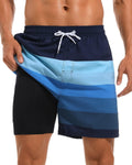Mens Swim Trunks with Compression Liner 2 in 1 Quick Dry Bathing Suit