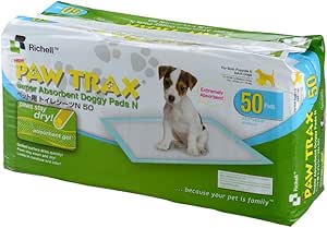 Paw Trax Super Absorbent Training Pads for Pet Care Needs