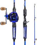 One Bass Fishing Rod and Reel Combo - IM7 Graphite 2 Pc Baitcasting