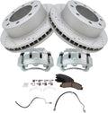 Front Ceramic Brake Pad & Rotor Kit for 2000-2004 Ford Super Duty