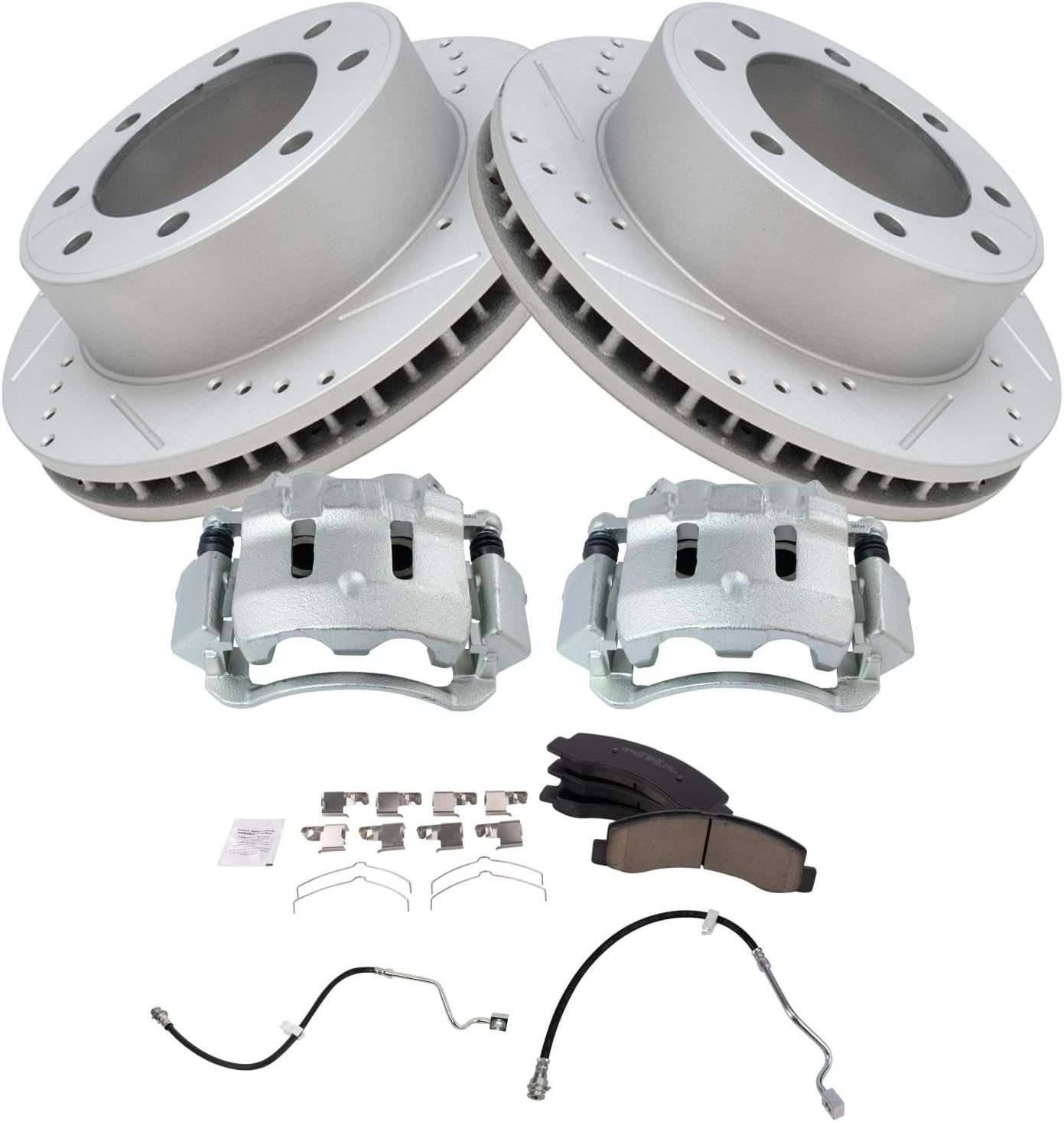 Performance Ceramic Brake Pad & Rotor Kit for Ford F-250 F-350