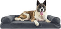 Memory Foam Dog Bed for Large Dogs - Quilted Sofa Jumbo/XL
