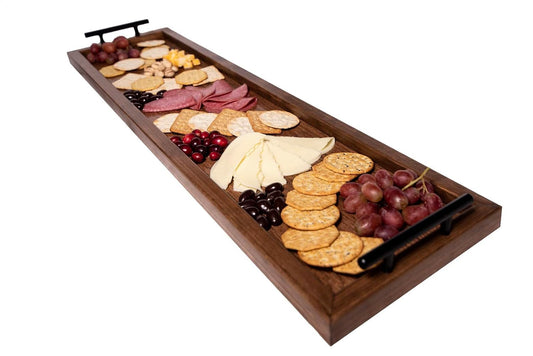 Rustic Long Table Tray for Farmhouse Decor and Centerpiece