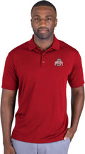 Men's Collegiate Polyester Mesh Team Icon Polo - Breathable Mesh