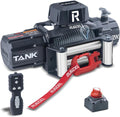 RUGCEL 12000lb Waterproof Electric Steel Rope Winch - Heavy Duty