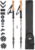 Lightweight Carbon Fiber Trekking Poles for Hiking and Walking