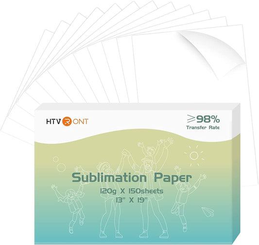 HTVRONT Sublimation Paper 13x19 inches for Vibrant Transfers