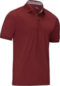 Mio Marino Golf Polo Shirts for Men - Ultra-Thin Dry Fit Style