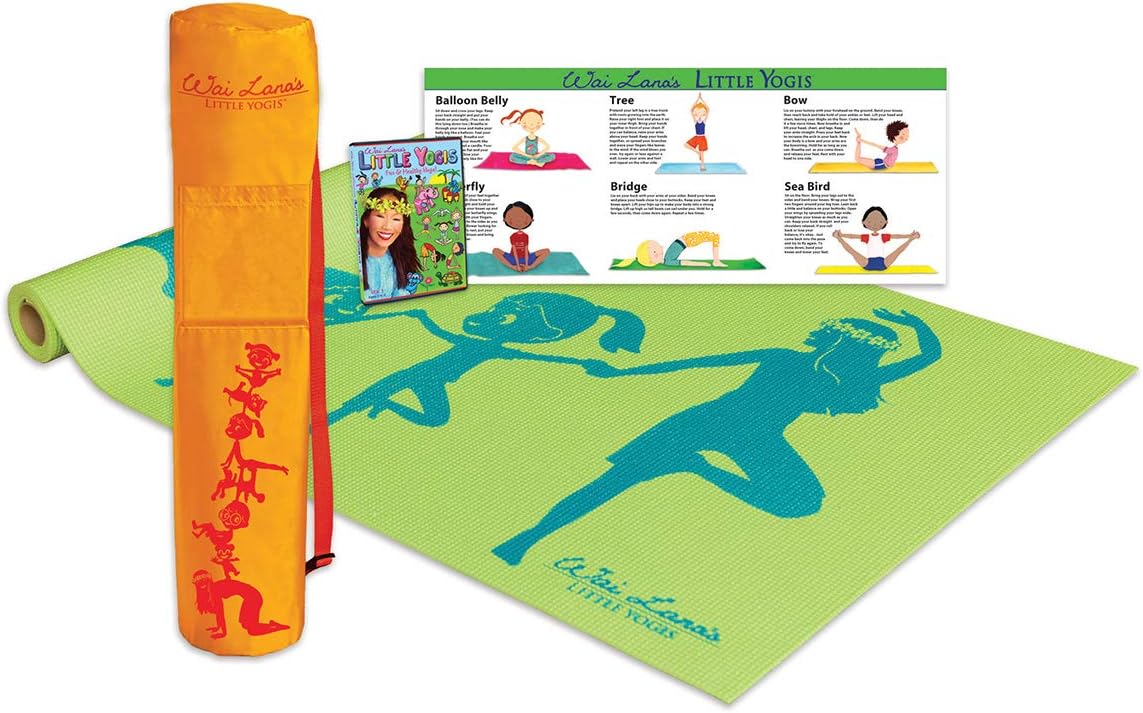 Wai Lana Little Yogis Kit - Fun Yoga for Kids!