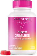 Pink Stork Prenatal Fiber Gummies for Digestive Health Support