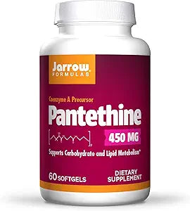 Jarrow Formulas Pantethine 450 mg for Heart Health & Metabolism