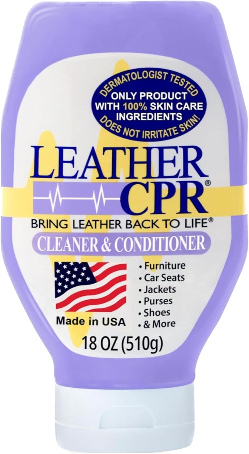 Leather CPR Cleaner & Conditioner - Revive & Protect Leather